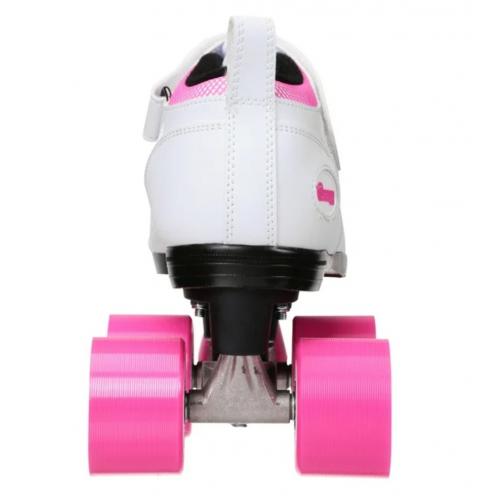 Роликовые коньки Chicago B100W "Пуля" белые