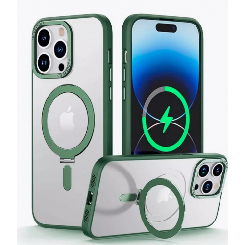 Чехол iPhone 15 Pro Max MagSafe, прозрачный