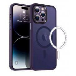 Чехол для iPhone 15 Pro Max, MagSafe, Purple