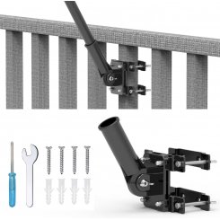 Крепление для флагштока без сверления