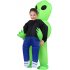 Надувной инопланетянин костюм на хэллоуин для взрослых детей