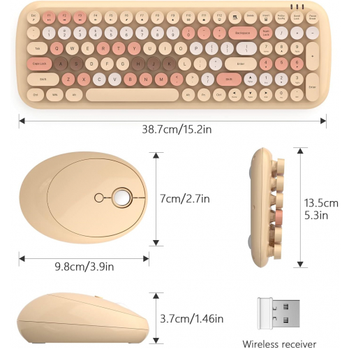 Беспроводная клавиатура и мышь Mofii