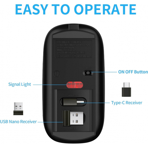 Беспроводная Мышь Abl-mouse, 2,4 Ггц