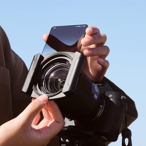 Обратно-градуированный фильтр Nd8 100x150 мм плюс