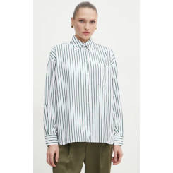 Хлопковая рубашка в полоску