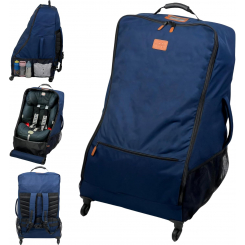 Сумка для автомобильного сиденья с колесами для путешествий с детьми