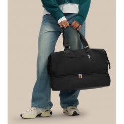 Женская сумка выходного дня с отделением для обуви, водонепроницаемая — стиль и удобство в каждой детали