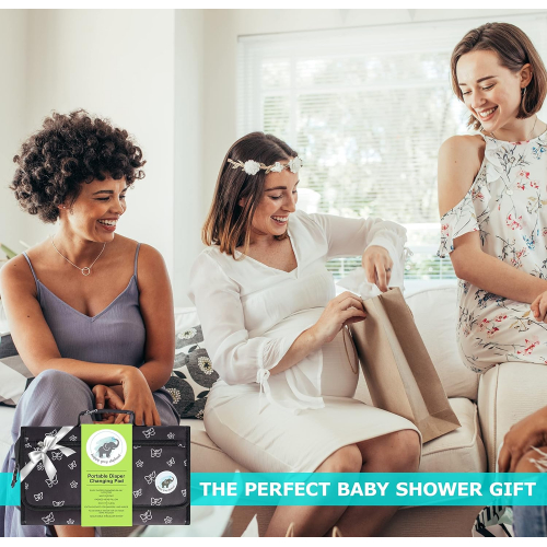 Пеленальный матрасик с плечевым ремнем и подушкой для головы, с карманами, переносной для новорождённых