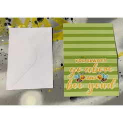 Конверт с открыткой "bee"