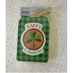 Деревянная подделка святой Патрик, 1шт