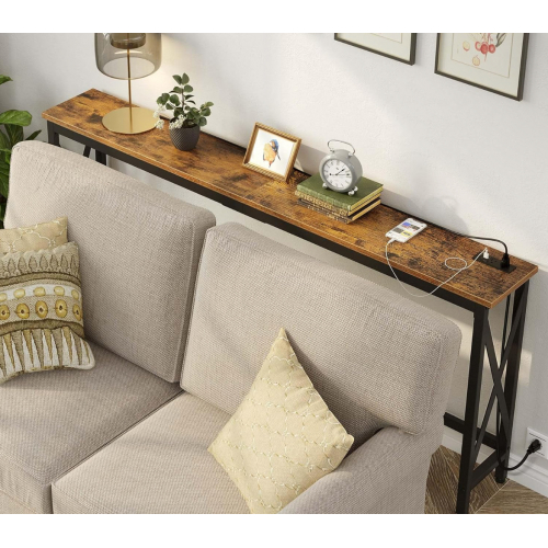 Консольный стол с USB и розетками “Фермерский комфорт”