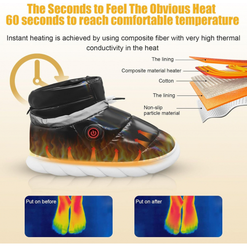 Omobolanle тапочки с подогревом