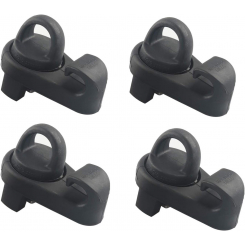 Мини-крепление для направляющих с крючками 4шт