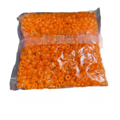 Бусины оранжевые, 1000шт