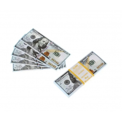 Деньги фальшивые доллары, 1шт