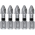 Makita E-00555 Impact XPS #2 Phillips 1" Вставная насадка, 5 шт./уп.