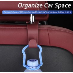 Крючок на подголовник сиденья автомобиля, вешалка для хранения