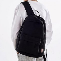 Однотонный классический рюкзак