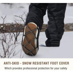 Регулируемые цепи противоскольжения из нержавеющей стали с резиновыми ремнями