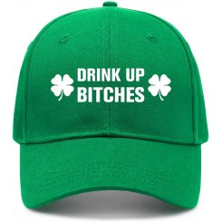 Кепка с вышивкой клевера ко Дню святого Патрика 