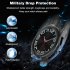 Защитный комплект для Samsung Galaxy Watch 6 Classic 43 мм – чехол и защитное стекло (2 в 1, 1 комплект)