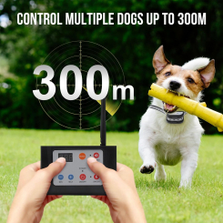 Беспроводная электронная система дрессировки и ограждения для собак 2 в 1 с пультом управления