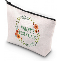 Косметичка из льна и хлопка с водоотталкивающим покрытием, 23 × 18 см