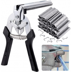 Набор для крепления сеток и клеток: плоскогубцы с кольцедержателем