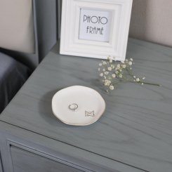 Керамическое блюдце