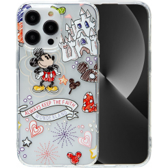 Прозрачный чехол iFiLOVE с мультяшным замком для iPhone 13 Pro — мягкий TPU-чехол с детским дизайном