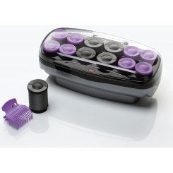 Набор керамических бигуди с защитой от перегрева и зажимами для идеальных локонов