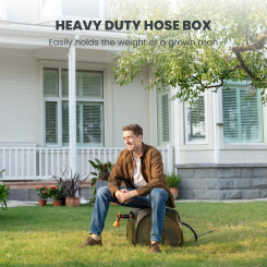 Прочная садовая катушка для хранения шланга