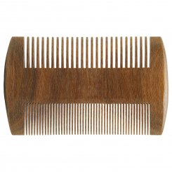 Деревянный гребень для бороды