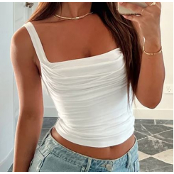 Укороченная майка, топ 