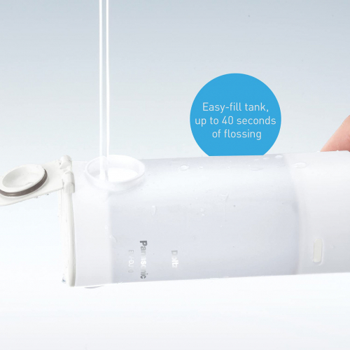 Panasonic Portable Water Flosser, 2-скоростной ирригатор для полости рта