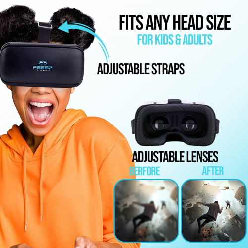 Гарнитура 3D VR для iPhone и телефонов Android