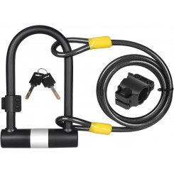 Большой велосипедный U-образный замок keabys