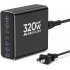 Зарядное устройство USB C из алюминиевого сплава мощностью 320 Вт