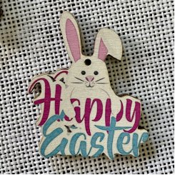 Деревянный пасхальный декор, счастливой пасхи - заяц