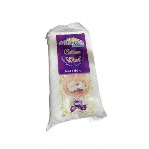 AQUELLA хлопковая вата, 50г