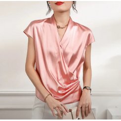 Женская атласная шелковая накидка