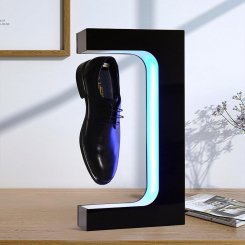 Левитирующая витрина для обуви, вращающаяся на 360