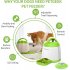 Интерактивная IQ кормушка для собак с кнопкой PETGEEK