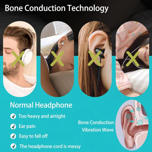 Подушка-динамик Костная проводимость Стерео Bluetooth