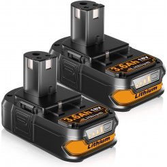 Литиевый аккумулятор Lumsing 3.6Ah 18v