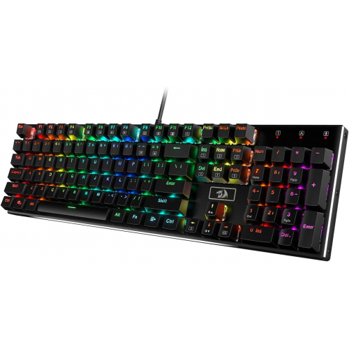 Проводная механическая игровая клавиатура Redragon K556 со светодиодной подсветкой RGB