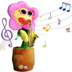 Танцующая игрушка-подсолнух