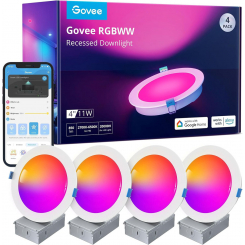 Светодиодный светильник Govee Smart Recessed Lighting 4шт