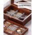 Шкатулка деревянная для ювелирных украшений и аксессуаров