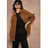 Женская вельветовая куртка в стиле casual